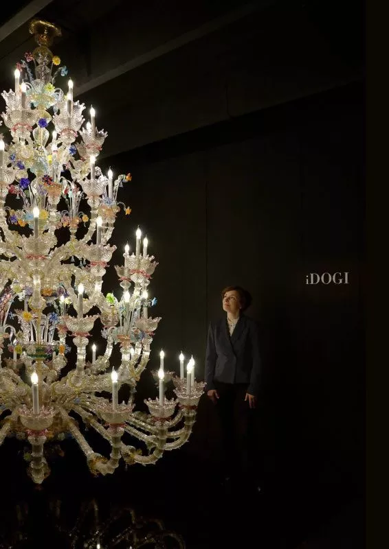 Just below the stars: unique iDOGI® chandeliers become the heros of feature movies